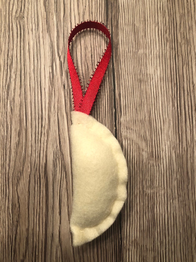Felt Pierogi Ornaments