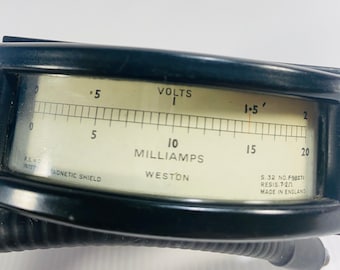 Vintage Milliamperes meter