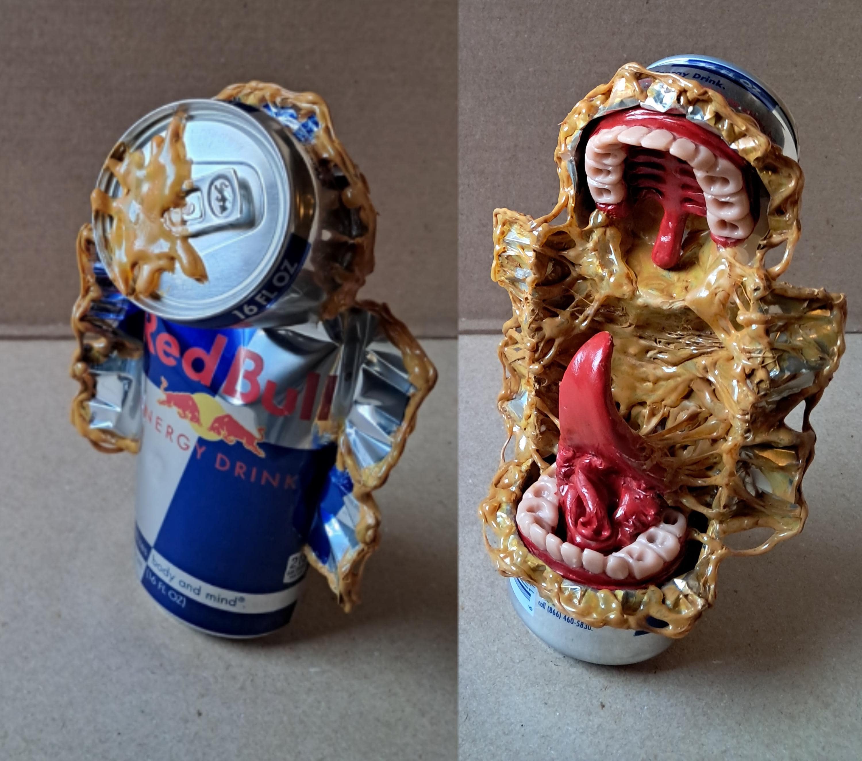 Redbull Sculpture - Etsy