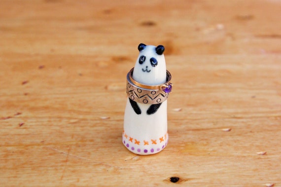 Panda cheap ring holder