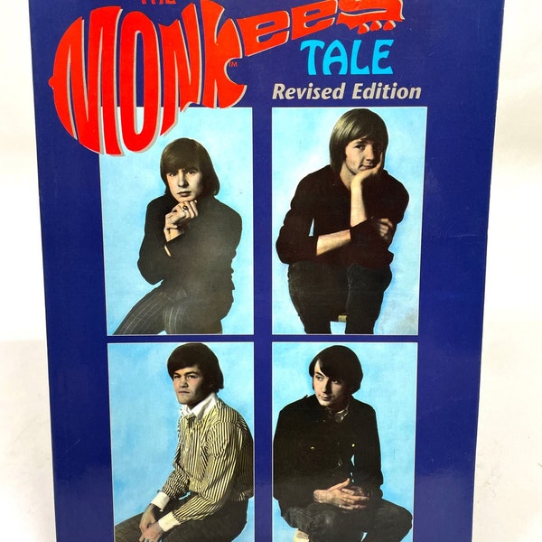 Vintage The Monkees Tale - 1960s Band Photo Book Eric Lefcowitz