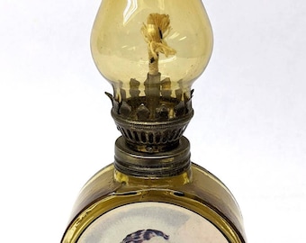 Vintage 1960s/70s Mid-Century Novelty Jesus Oil Lamp - Hong Kong Fair Carnival