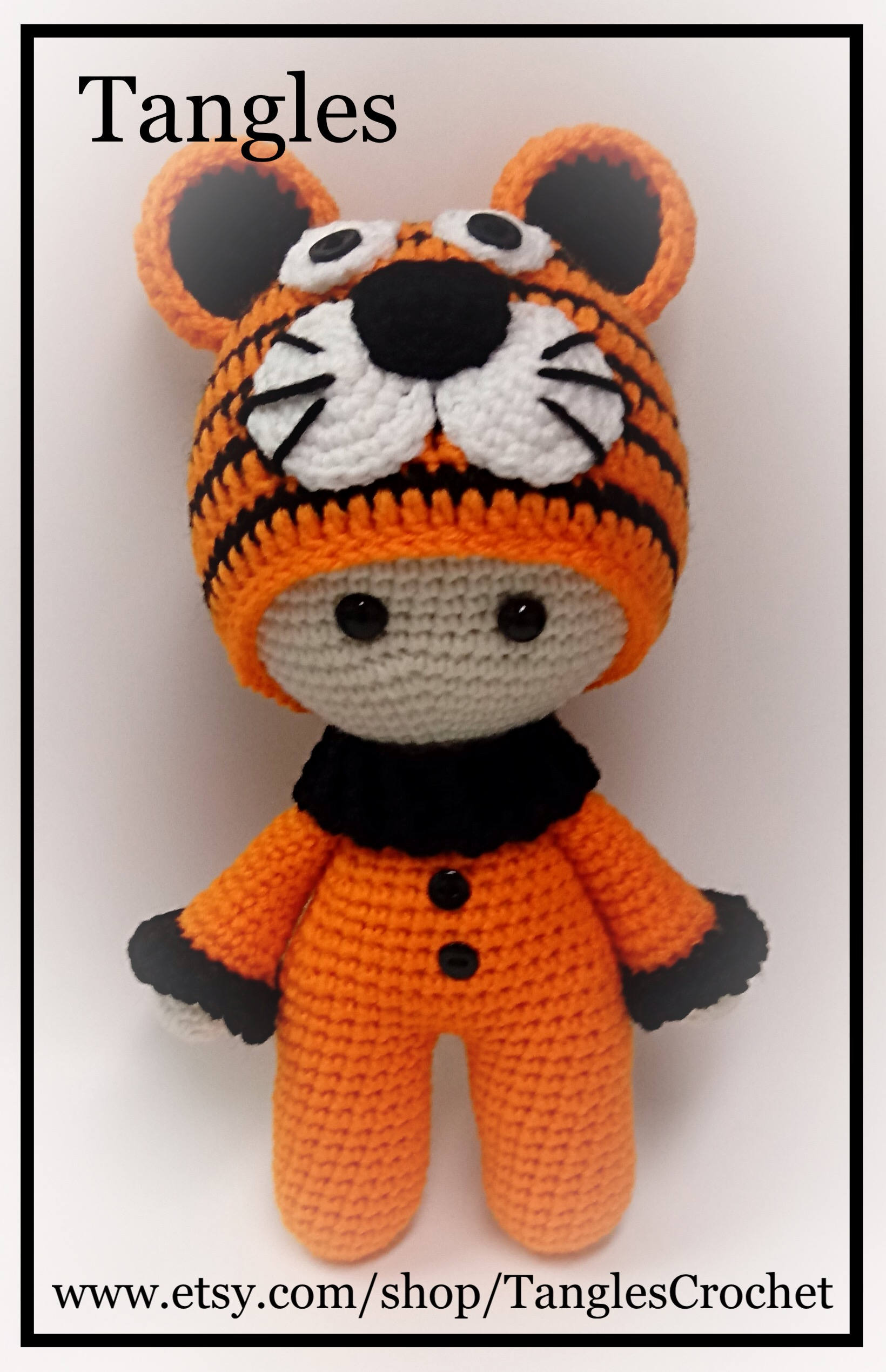 tiger baby doll