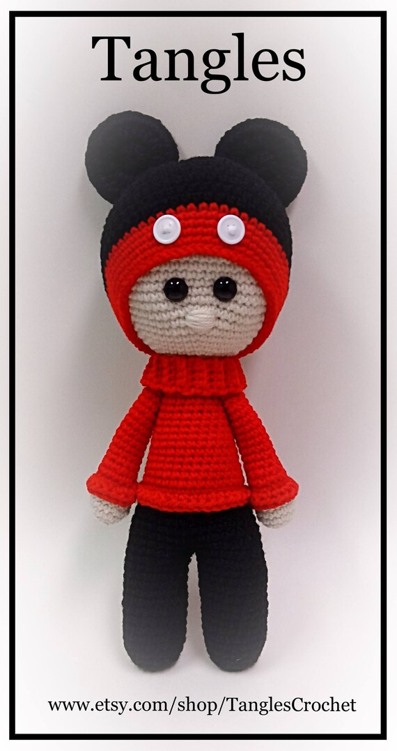 big head doll crochet pattern