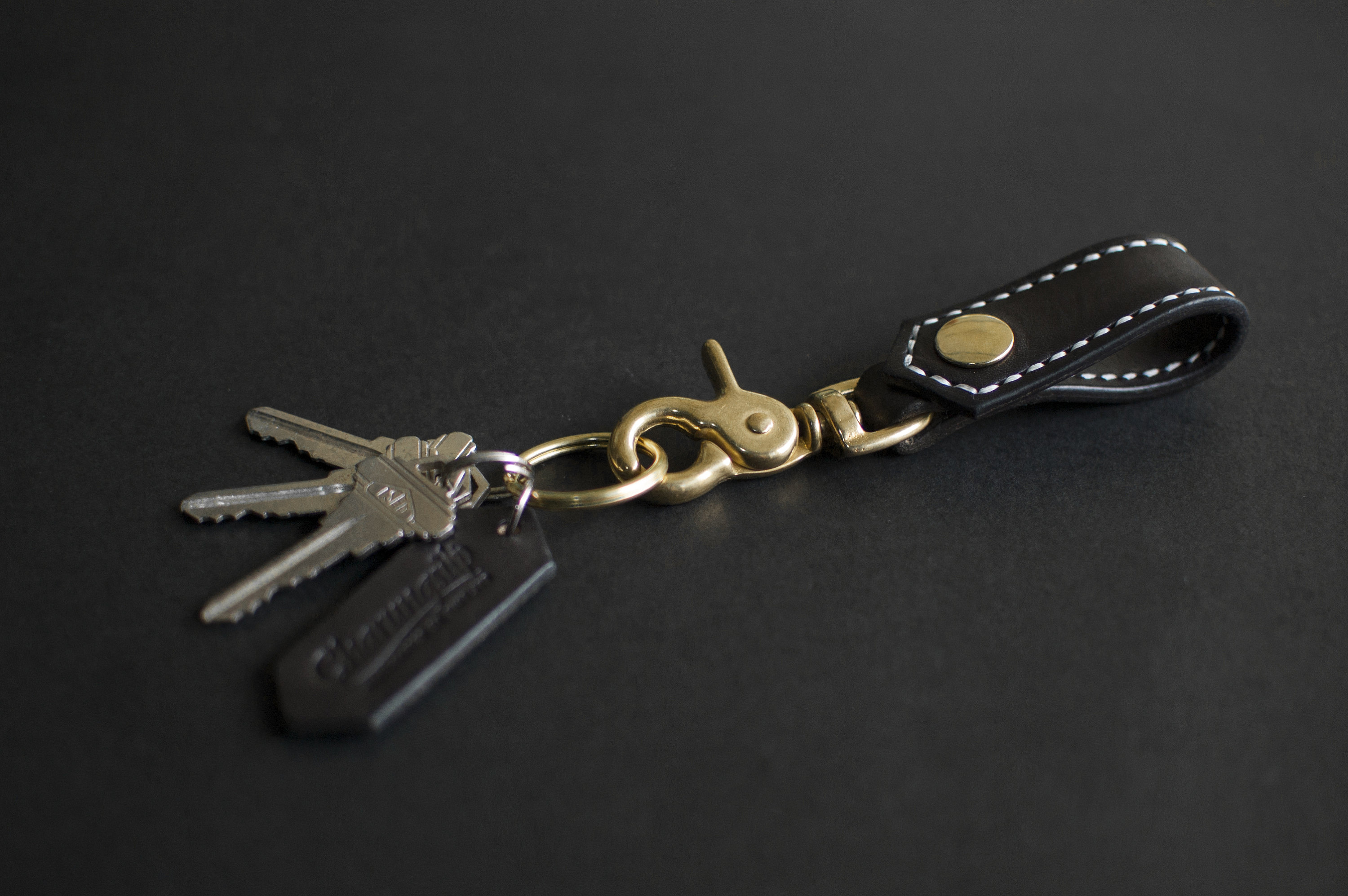 Leather Keychains Handmade Leather keychains Key holder Etsy