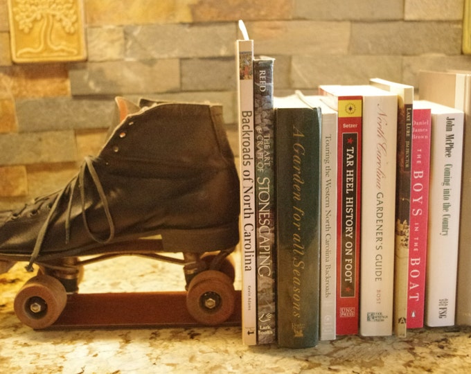Vintage Roller Skate Book End. Whimsical and Fun. Perfect for Etsy