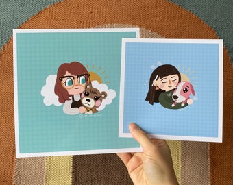 Add-on / Physical Prints Of Digital Commissions / Animal Crossing Commission