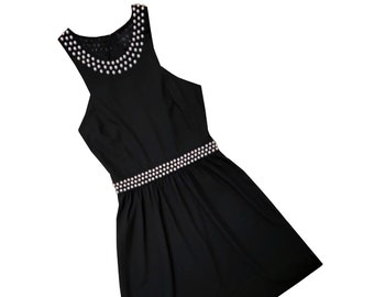 black studded bandage dress Studded Maxi Bandage Dress main image 0