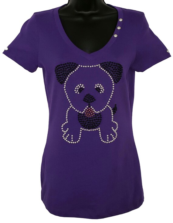 pearly purple t shirt