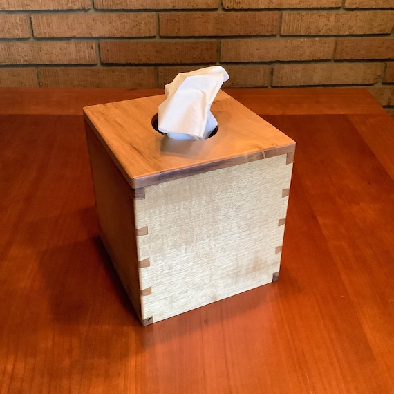 Cube Tissue Box Cover Myrtle Tissue Box Holder Square - Etsy