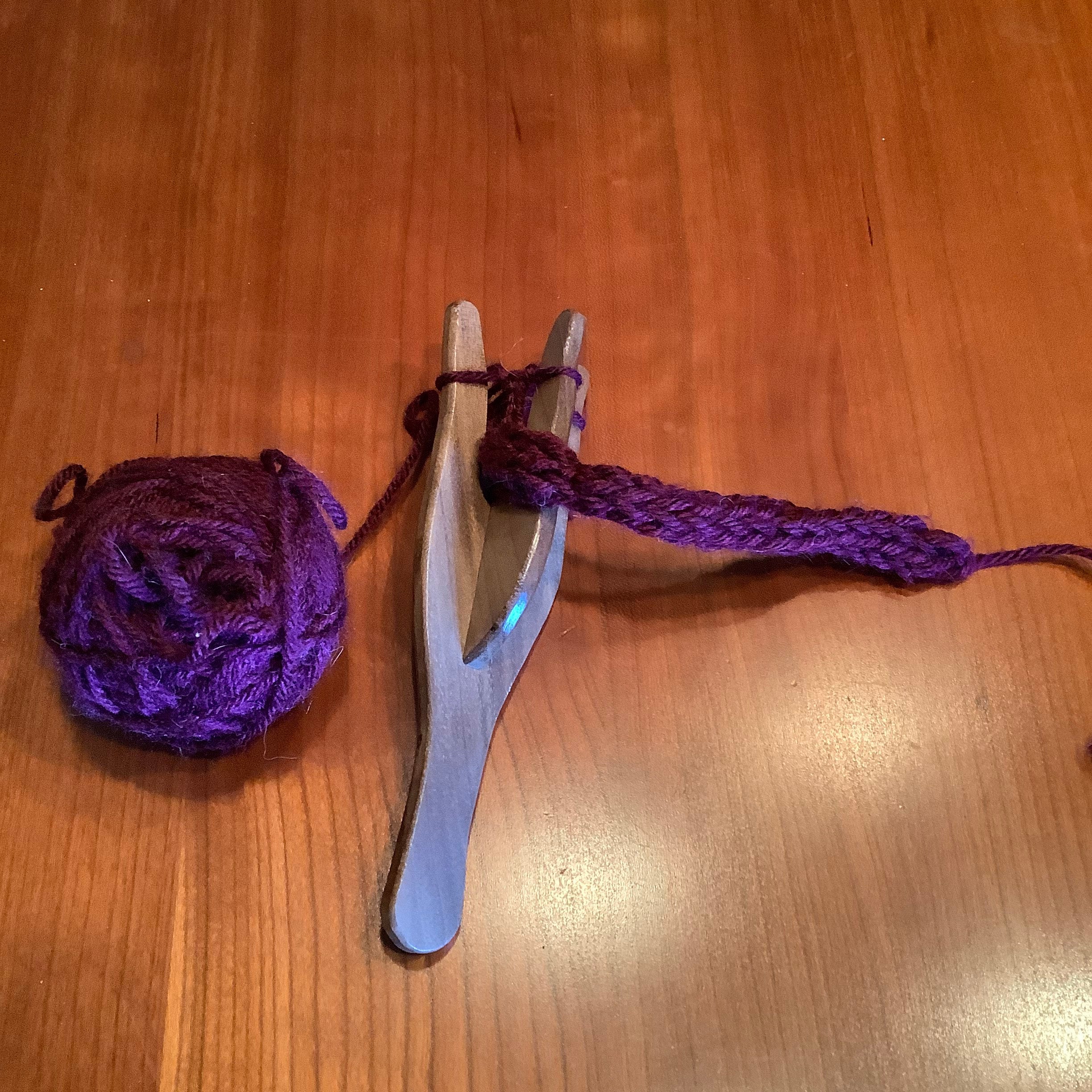 Lucet, Knitting Fork, Weaving Fork, Cord Making, Wooden Lucet Fork, Small  Lucet, Viking Weaving, Cord Braiding, Braiding Tool 