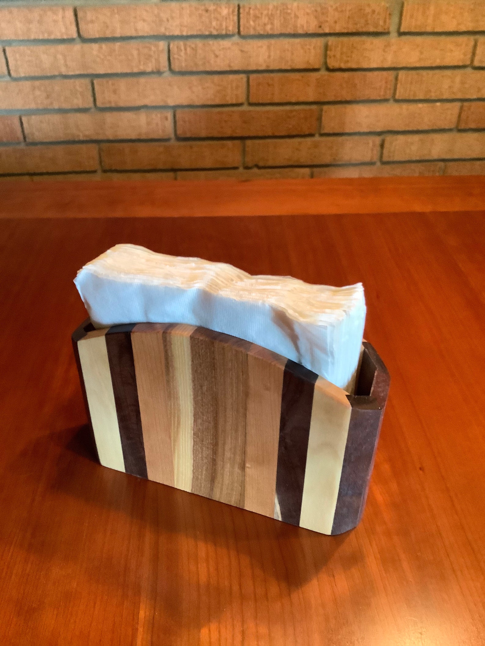 Napkin Holder Unique 8 Sides Etsy