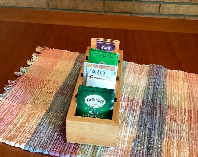 Tea Bag Holder Tea Display Tea Bag Organizer Gift for Tea Drinker