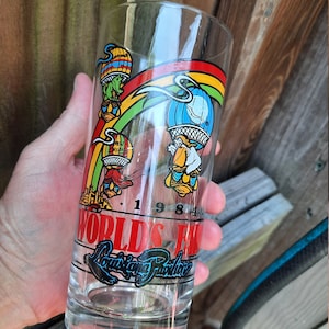1984 LoUiSiAnA Worlds Fair Exposition Drinking Glass
