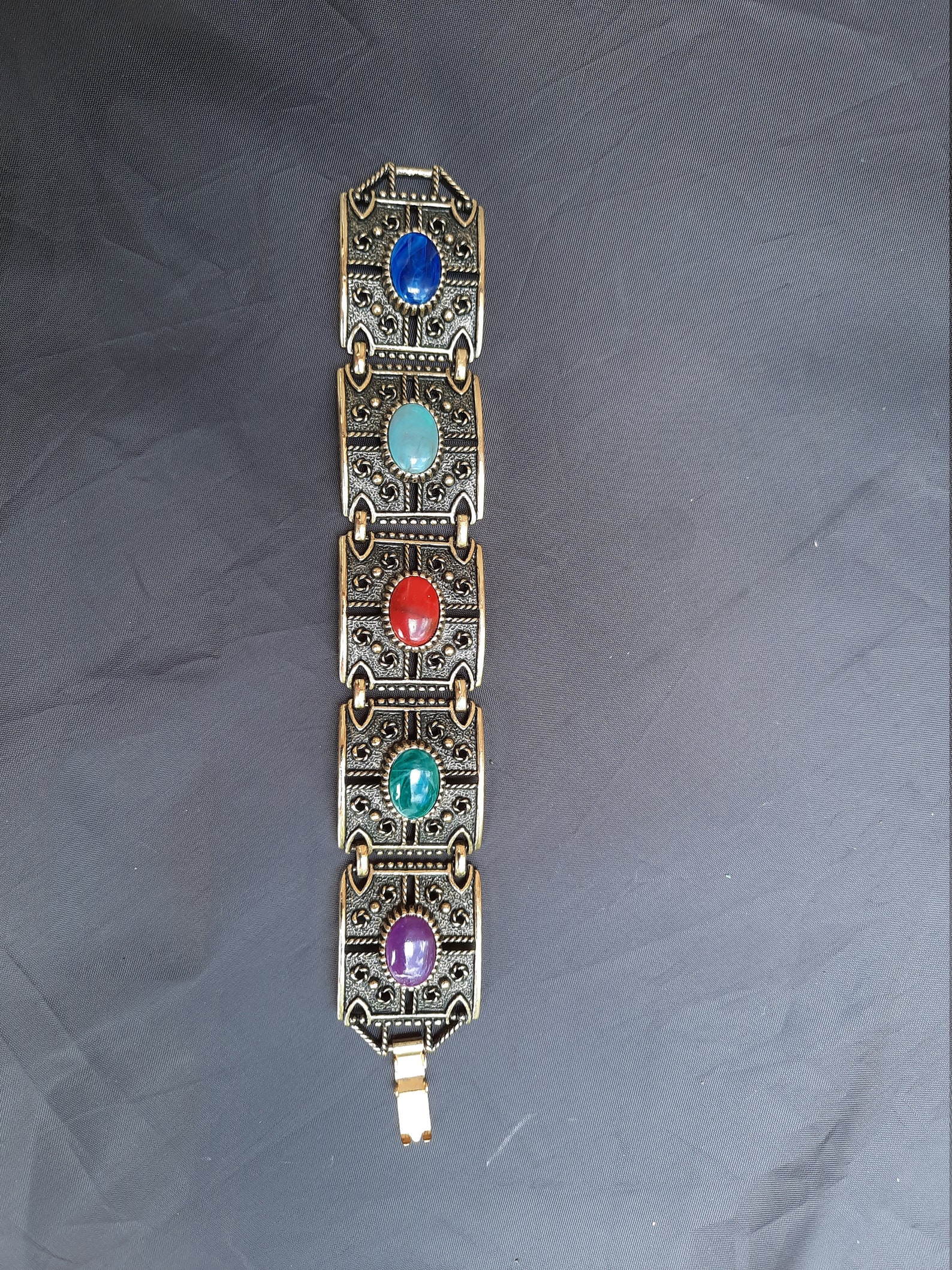 1970's Sarah Coventry Granada Panel Bracelet Large Lucite | Etsy