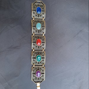 1970's Sarah Coventry Granada Panel Bracelet Metal Panels - Etsy