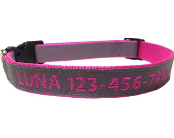 monogrammed dog collars and leashes