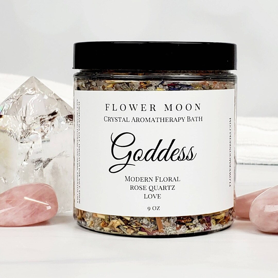 Self Love Ritual Bath Soak - Crystal Infused Bath Soak main image 1