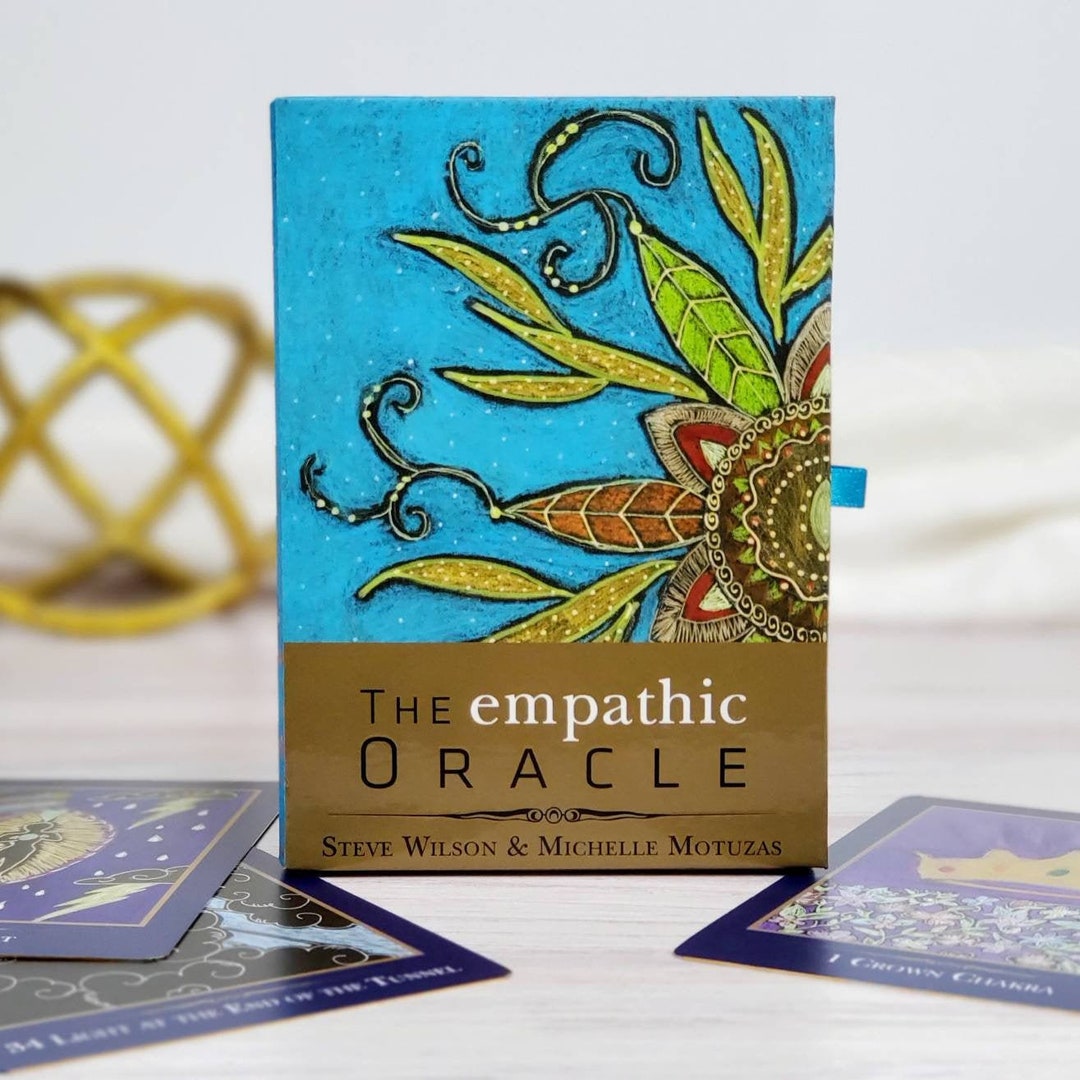 Empathic Oracle Cards Guidebook, Support for Empaths, Affirmation Cards