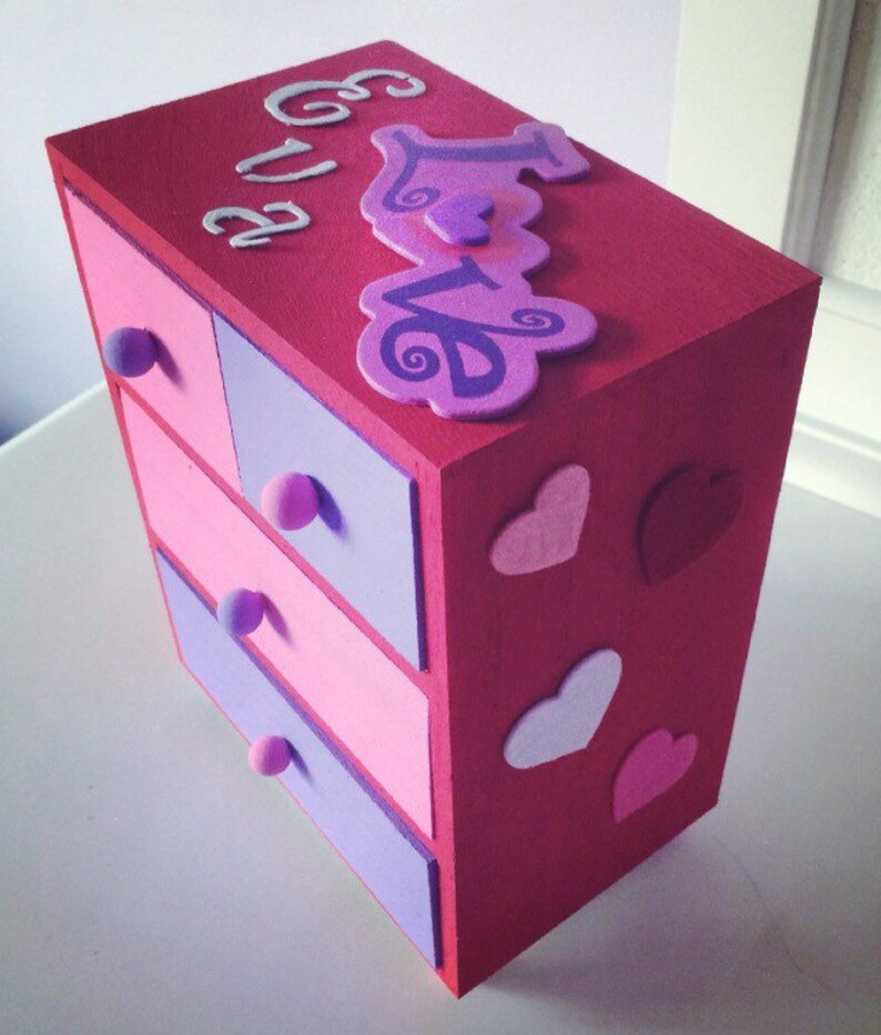 Valentines Jewelry Box Valentines Day Gift for Kids Valentines Gift for Girls Valentine Jewelry box Valentines Day Special Children Valentin