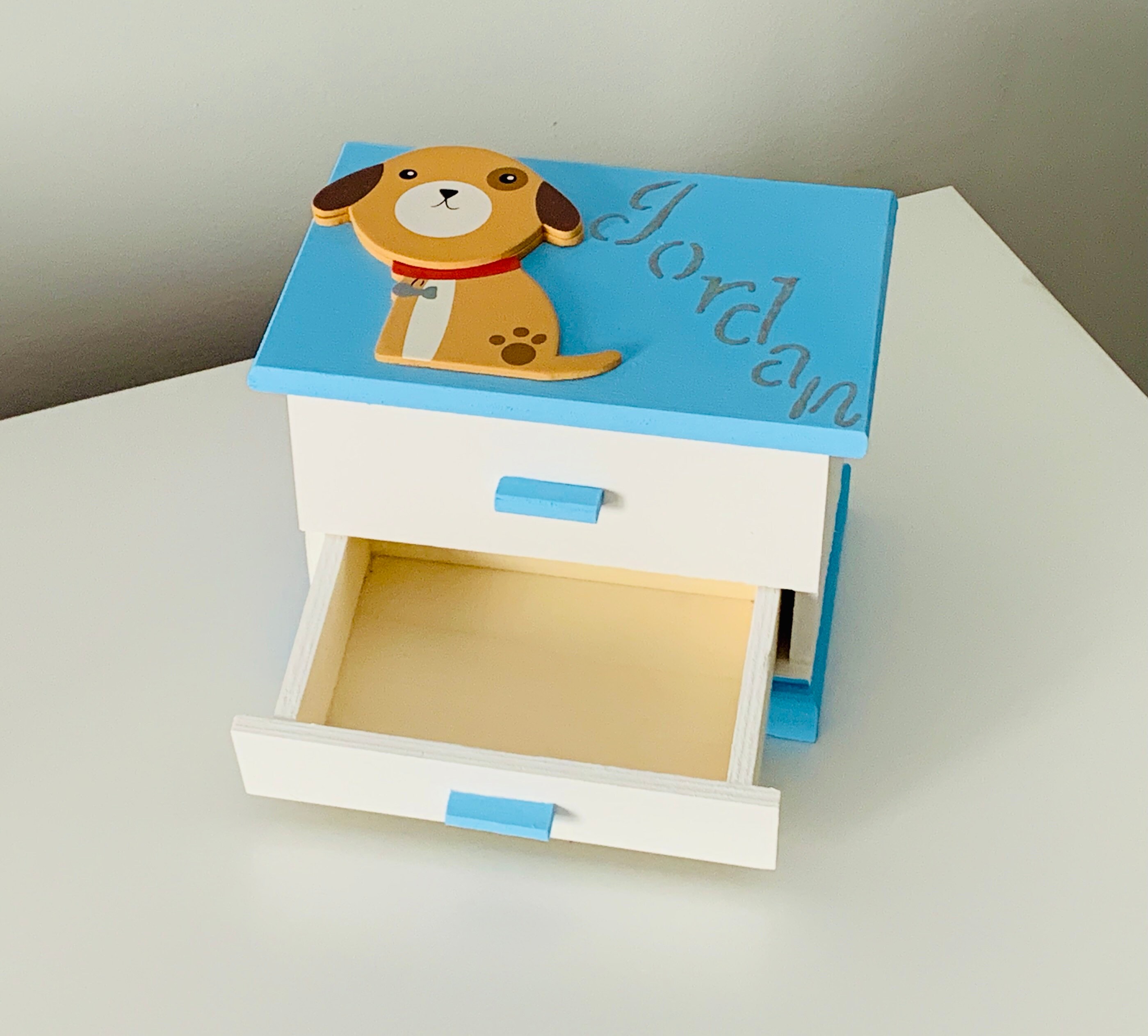 Puppy Dog Dog Jewelry Box Jewelry Box Girls Jewelry Box Etsy