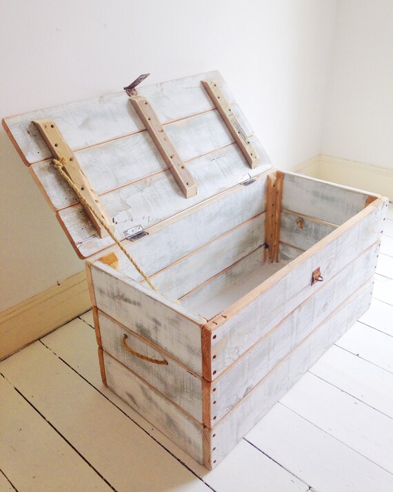 Handmade Wooden Chest Trunk Etsy UK