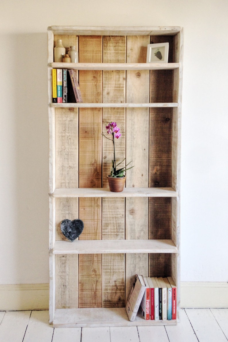 Large Handmade Shelving Unit / Bookcase Etsy UK