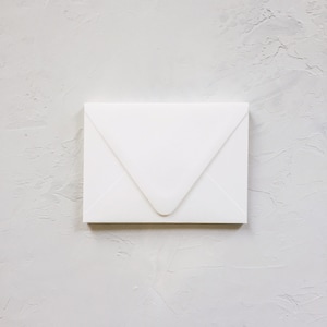 Superfine Soft White A6 Umschlag