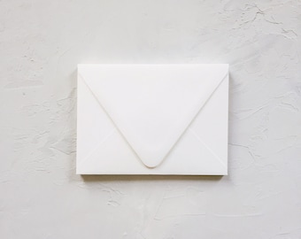 Superfine Soft White A6 Envelope