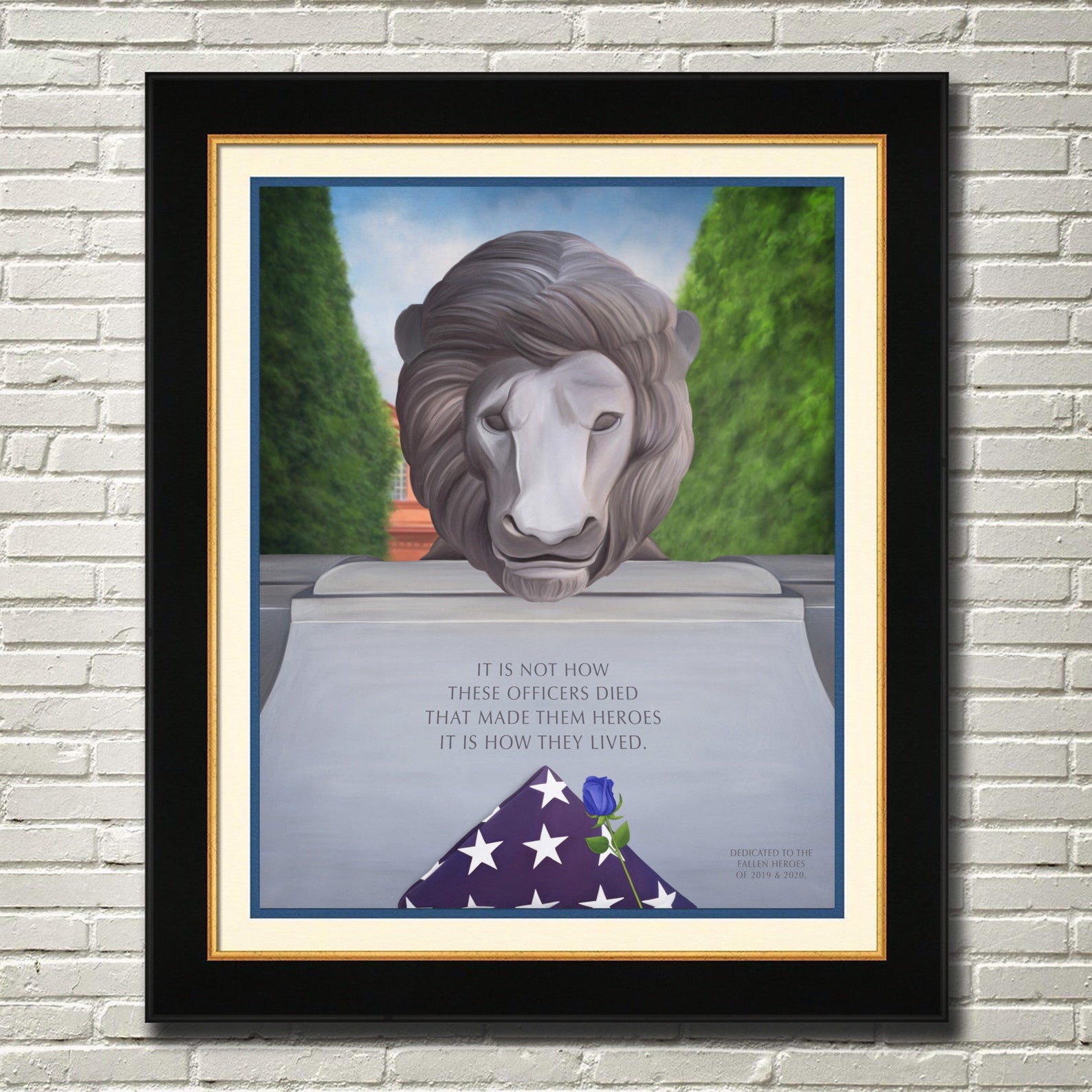 11x14 Wall of Heroes Etsy