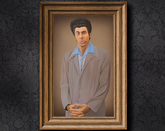 12”x18” Cosmo Kramer portrait