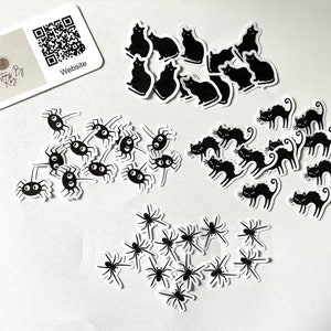 Autocollants d’Halloween mignons (imperméables)