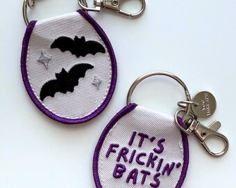 It's Frickin' Bats Keychain/ Bag Charm