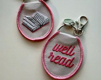 Well Read Keychain/ Bag Charm