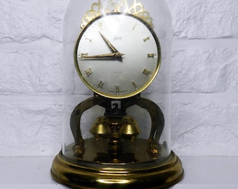 Reloj Schatz vintage de 400 días con péndulo de torsión de aniversario (para piezas)