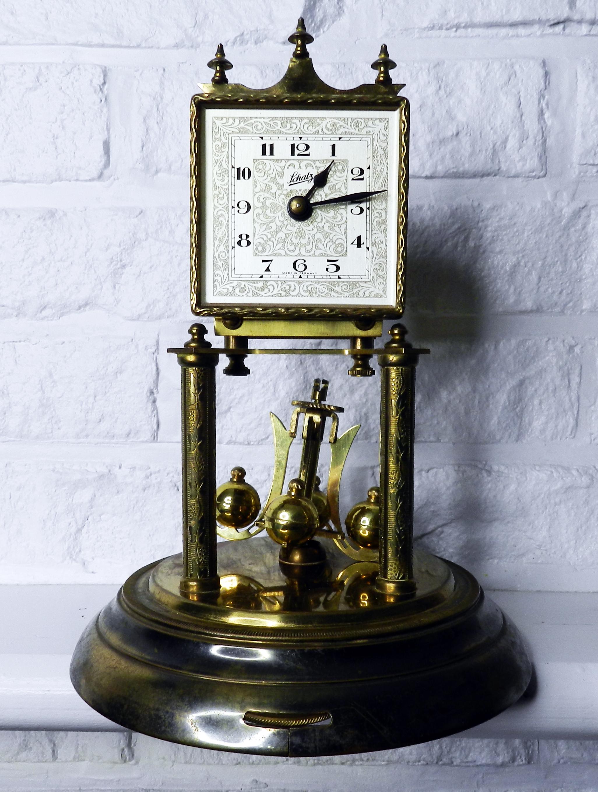 Vintage Schatz 400-day Clock - for Parts/repair - (no Dome/key