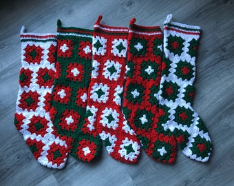 Crocheted Christmas Stocking