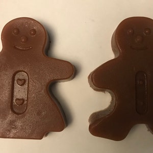 Christmas soap set Ginger Bread men & women soap set