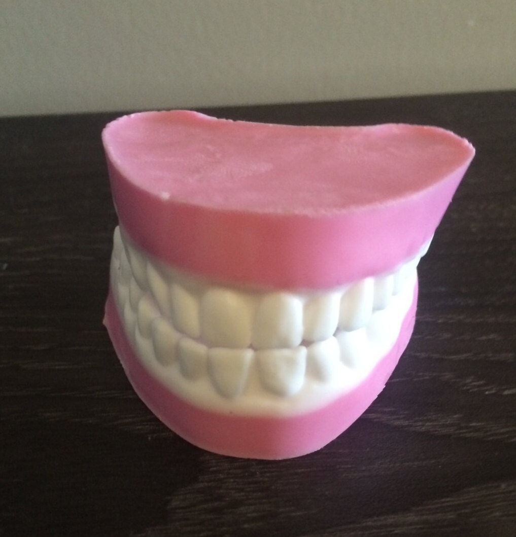 3d False Teeth Wax Melt Silicone Mold for Wax. False Teeth Wax Melt  Silicone Mould. 