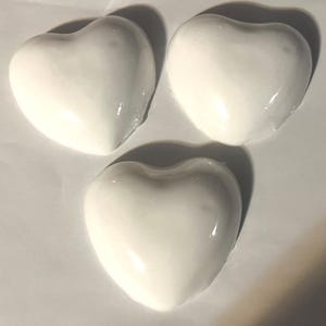 Heart Soaps Valentine&#39;s day heart shaped soap bars 3 pack great for party favor