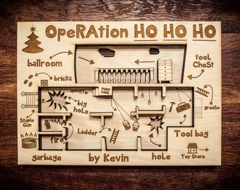 Home Alone 2 Wood Map
