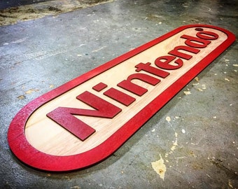 NINTENDO WOOD LOGO
