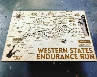 Western States Trail Map