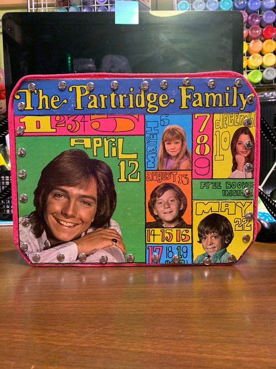 Custom Partridge Family Vinyl Record Purse LP Handbag Handmade 