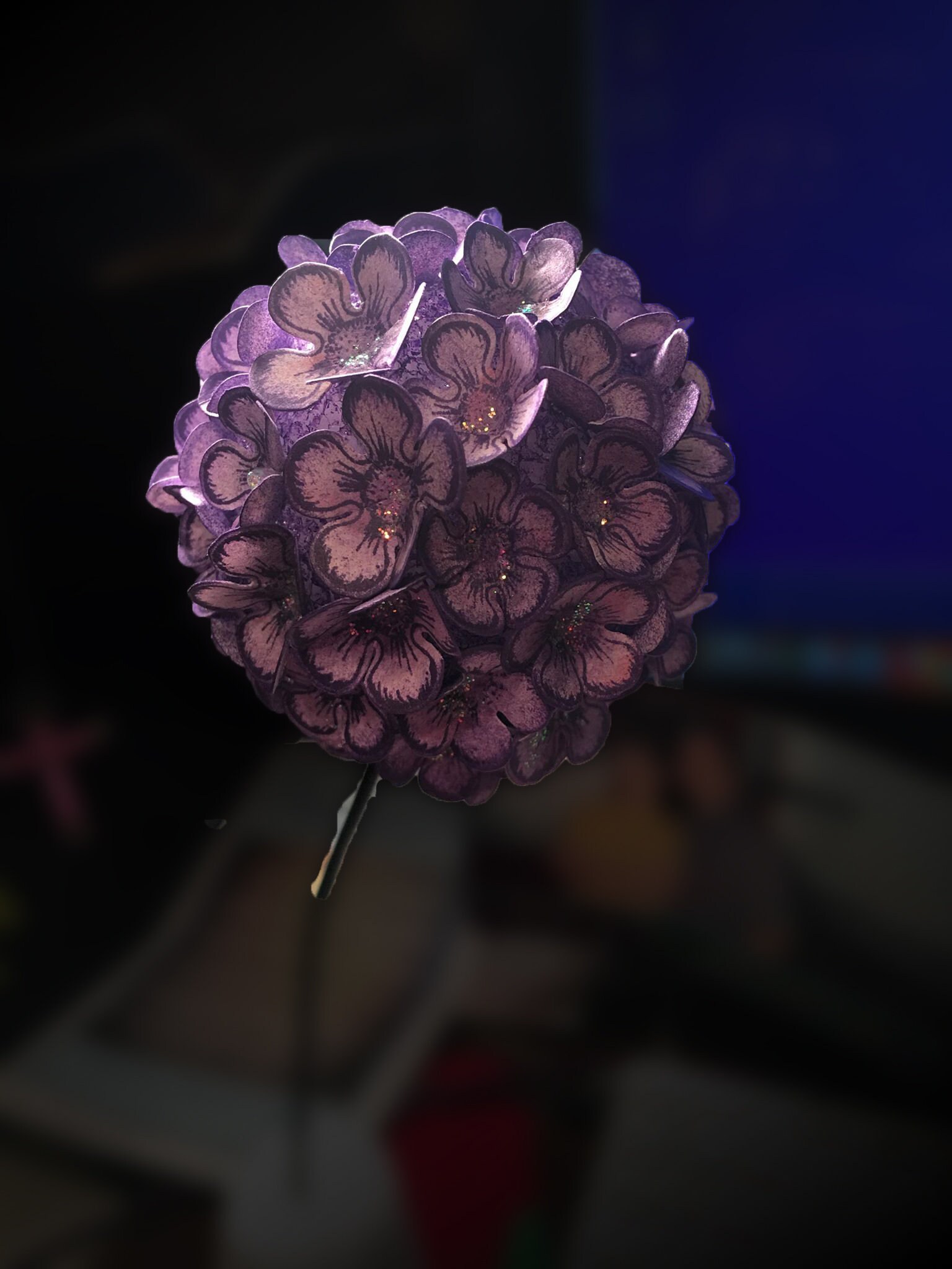 White hydrangeas picture