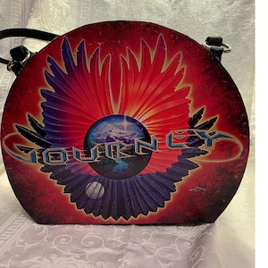 Custom Vinyl Record Purse “You pick LP” Handbag Handmade Fully lined metal feet pockets Supply Album DarlingArtbyValeri
