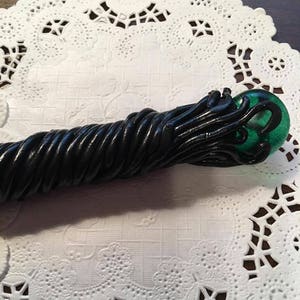 Maleficent Wand Pencil Handmade Clay Glass Ball Embellished Descendants Gift Darling Art Valeri party Favor gift kids