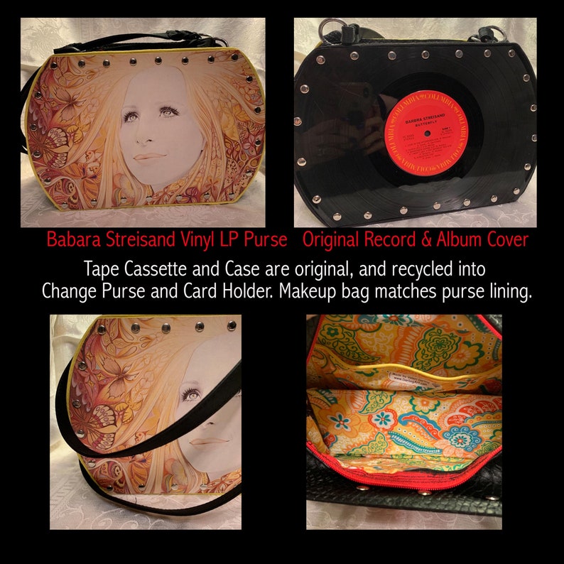 Custom Partridge Family Vinyl Record Purse LP Handbag Handmade Etsy