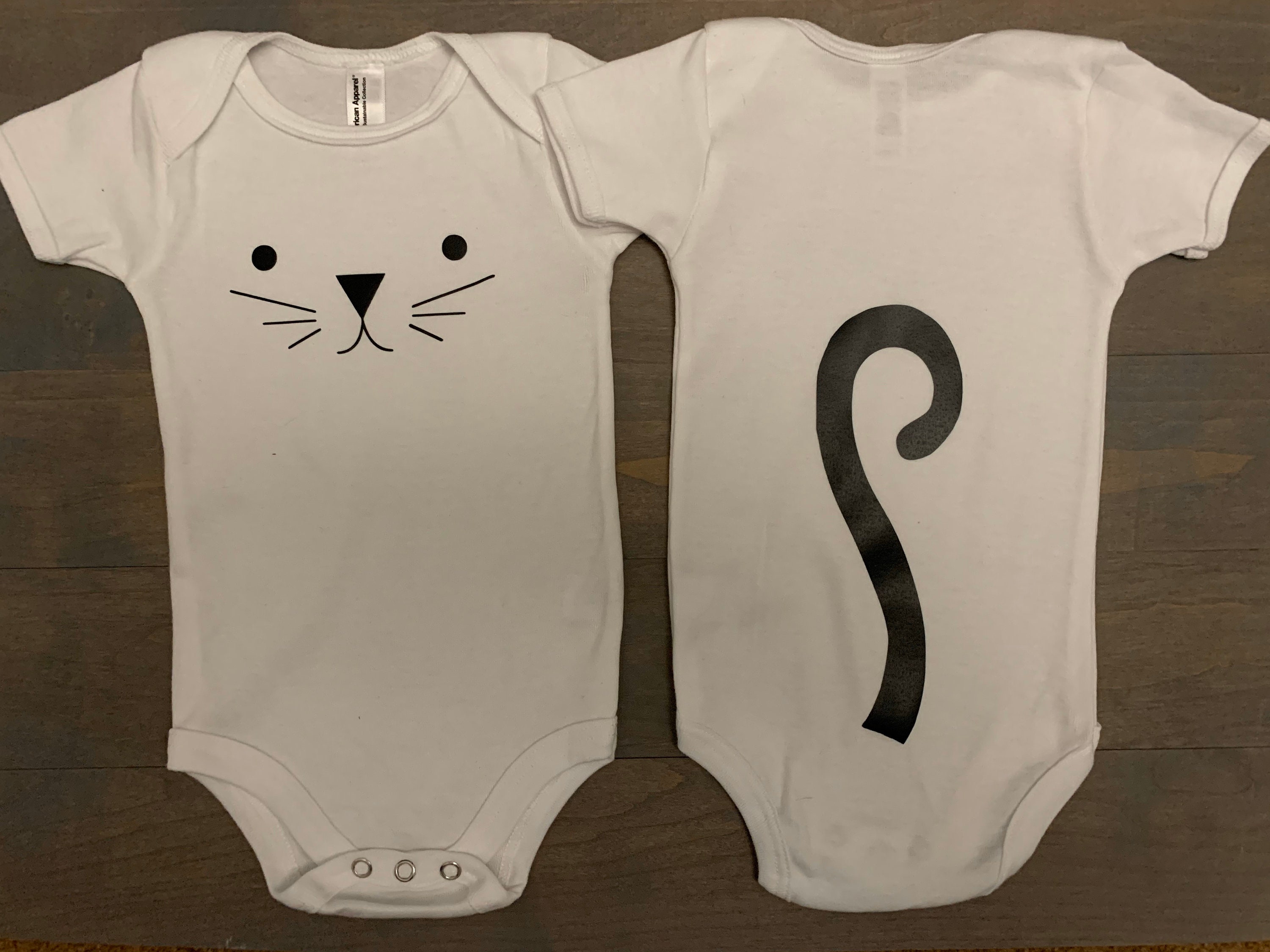 Crazy Cat Baby Onesie