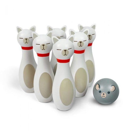 Bowling Alley Cat Game
